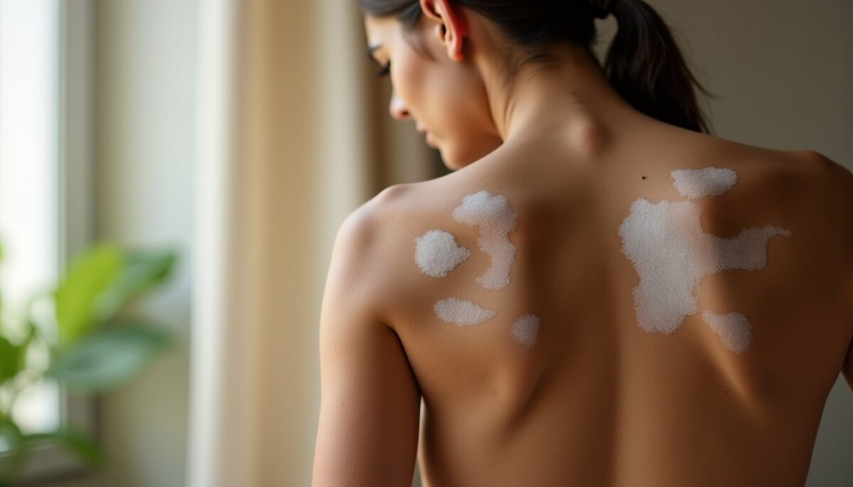 Vitiligo sur le dos : Découvrir les causes et solutions pour ces taches blanches